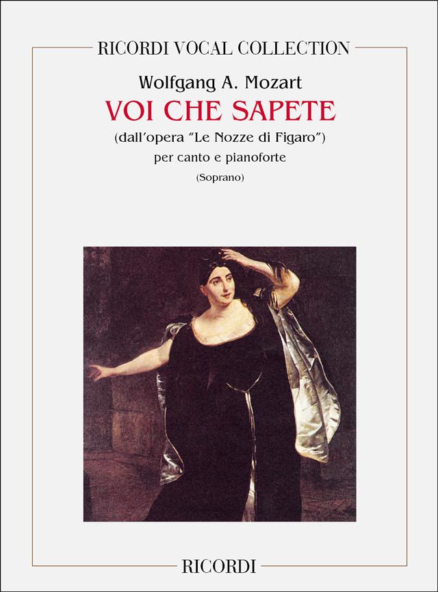 Le Nozze Di Figaro: Voi Che Sapete - zpěv a klavír